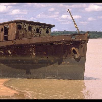 Bateau ayant servit au transport des bagnards