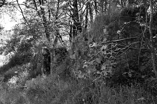 maison en ruine sur le site de st Maudez