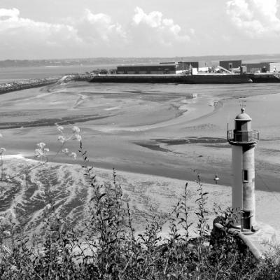 entrée du port marée basse